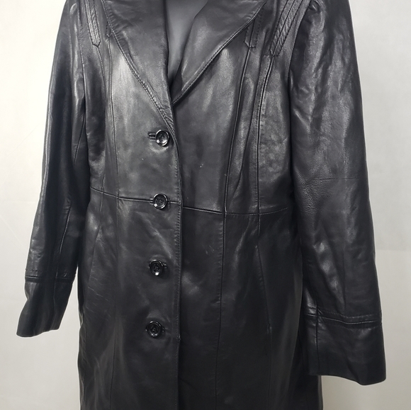 Jones New York Jackets & Blazers - Leather Jacket Jones New York
